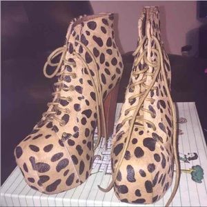 Jeffrey Campbell Lita Platform Boot Leopard